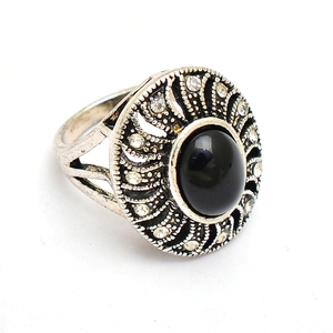 <b>Turquoise</b> Oval Gemstone 925 Sterling Silver Wedding Engagement Anniversary <b>Ring</b> - Product Image 5