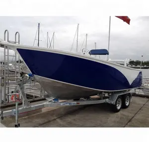 Центральная консольная лодка от 16 до 19 футов, сварные алюминиевые халлы, рыболовная лодка/яхта, профессиональный производитель алюминиевых лодок