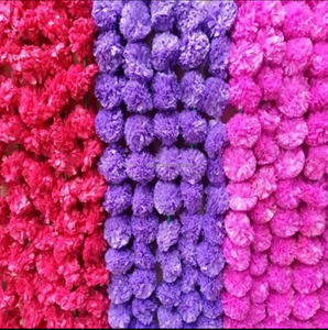 ร้อนขายดอกดาวเรืองประดิษฐ์พวงมาลัย5ฟุตแพ็ค5ชิ้น - Product Image 2