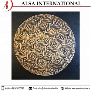 Posavasos de piedra ecológico de la mejor calidad para decoración del hogar, alfombrilla de Metal de diseño personalizado/almohadilla fabricada para uso en la cocina, precio al por mayor - Product Image 4