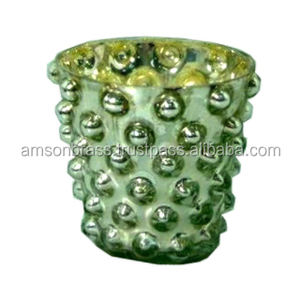 Nouveau design Bougeoir votif en métal Décoration de table Bougeoir votif en métal de forme carrée avec base en fer - Product Image 5