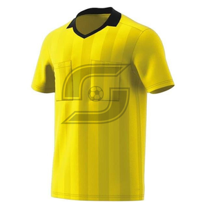 Camiseta de árbitro de fútbol de secado rápido de manga corta personalizada - Product Image 1