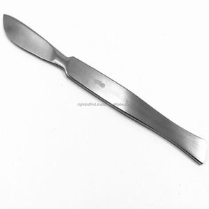 4.3*0.6cm laboratoire lames chirurgicales Instrument Scalpels en acier inoxydable porte-couteau dentaire manuel puissance outils médicaux - Product Image 1