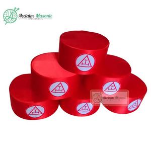 Royal Arch Regalia Crowns Chapeaux maçonniques brodés Royal Arch avec décorations en strass et badges à coudre - Product Image 3