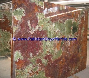 Pakistan Xanh <span class=keywords><strong>Onyx</strong></span> tấm thiết kế hiện đại đánh bóng đá cẩm thạch tự nhiên đá hình thành trong phiến lớn - Product Image 2