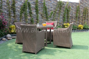 Classy Design Synthetic Resin Rattan Coffee and Dining Set for Outdoor Garden Patio Wicker Furniture - Product Image 5