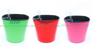 Vente en gros en usine Pots de culture de pépinière en plastique à effet de serre durable-Pot de plante à arrosage automatique 18 - Product Image 5