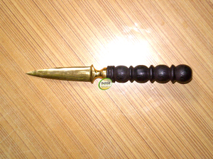 Nautical antique Beautiful and Designer Handmade wooden Paper <b>Knife</b> - Product Image 2