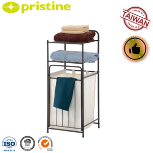 Cesto de lavandería TC con marco de metal portátil OEM, cesto de organización para el hogar y la Oficina, Muebles, almacenamiento para el hogar disponible para la venta - Product Image 2