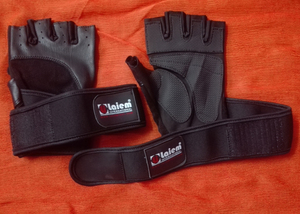 Gants de gymnastique XL pour hommes femmes, gants d'haltérophilie avec protection de paume en soie, soutien-gorge de sport de style solide pour adultes - Product Image 4