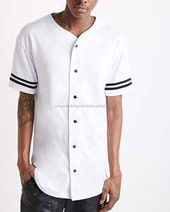 Dry fit venta al por mayor jersey de béisbol personalizado en blanco, camisetas de béisbol baratas en blanco - Product Image 2