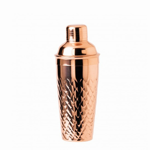 Shaker à cocktail en cuivre gaufré - Product Image 1