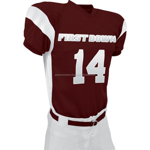 Camiseta de uniforme de fútbol americano juvenil, venta al por mayor, característica transpirable de talla grande - Product Image 2