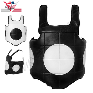 มวยศิลปะการต่อสู้ทรวงอก Body Protector Guard MMA Muay Thai เกราะ Kickboxing Chest Guard - Product Image 2