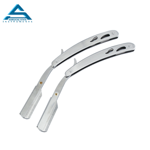 Dụng Cụ Cạo Râu Cạo Râu Cho Thợ Cắt Tóc Với Lưỡi Dao Cạo Râu Thẳng Bằng Thép Không Gỉ Cho Nam Bán Sỉ 50 Chiếc Tùy Chỉnh - Product Image 5