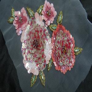 Rose Crystal Patches New Rose Flower Fur Angel Cherry Liep Wellsucceed Embroidered Flag Patches - Product Image 5