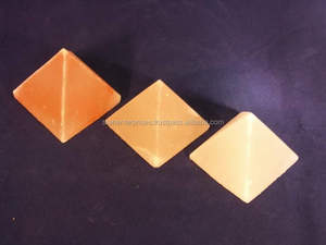 Lampe sel de roche en bois, pyramide du népal, basse chaude, décompression en bois - Product Image 3