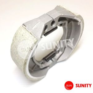 ส่วนประกอบดรัมเบรกรองเท้าสกู๊ตเตอร์รถจักรยานยนต์ความเร็วสูงส่วนประกอบดรัมเบรกรองเท้าสกู๊ตเตอร์สำหรับมอเตอร์ไซค์หลังการให้บริการ - Product Image 1