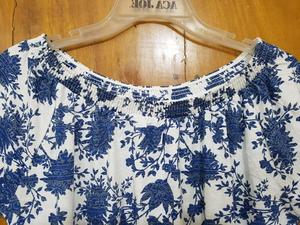 Bangladesh Spring Season Ladies Allover Camiseta de algodón estampada Summer Party Use Cancelar envío Stock Lot - Product Image 5