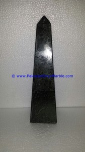 Escultura de obelisco de ónix y mármol en forma de torre, artesanía de piedra pulida con estilo Feng Shui para regalo decorativo para el hogar - Product Image 6