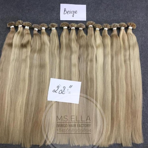 Venta al por mayor de extensiones de cabello humano de grado Remy de onda recta sedosa Color perla pelo vietnamita a granel - Product Image 1