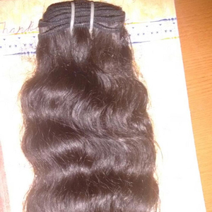 Extensión de cabello humano sin procesar de la india, cabello remy sin procesar de un solo donador - Product Image 1