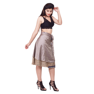 กระโปรงลายดอกไม้วิเศษแนววินเทจทำจากวัสดุวิสคอสขนาดยาวป้องกันไฟฟ้าสถิตย์สำหรับผู้ใหญ่ - Product Image 3