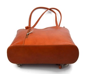 Bolso de Mano de Cuero Genuino, Bolso Tipo Clutch, Bolso Tipo Hobo, Bolso Cruzado Unisex, Color Petrol, IHS-0128 - Product Image 4