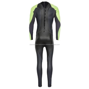 Shemax 2023 personalizado al por mayor traje de neopreno para hombre de alta calidad Venta caliente Unisex de talla grande transpirable impermeable negro verde 5mm impreso - Product Image 4