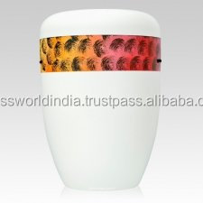 Urna de cremación de aluminio, suministros funerarios de Brassworld, India - Product Image 5