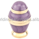 Recuerdo de urna de cremación de pájaros y flores, suministros funerarios, BRASSWORLD, INDIA - Product Image 6
