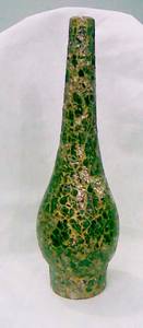 ชามแก้วโมเสคทรงกลมแบบโมเดิร์นพร้อมขาตั้งเหล็กสำหรับตกแต่งบ้าน - Product Image 2