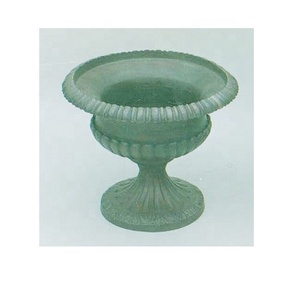 Macetero de aluminio para jardín, florero antiguo, oferta - Product Image 1