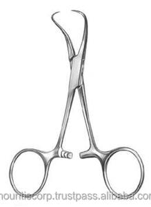 คีมหนีบผ้า Backhaus ขนาด 13 ซม. เกรดสูง ผลิตจากสแตนเลสทางการแพทย์ ใช้สำหรับงานผ่าตัด ได้รับการรับรองมาตรฐาน CE อุปกรณ์พื้นฐาน - Product Image 3