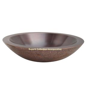 Cuencos de cobre para bañera, diseño de recuerdo, hecho en la india, 100% de cobre - Product Image 5
