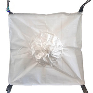 Vietnamese Supplier Free Sample Top Duffle Flat Bottom 100% <strong>PP</strong> 1000kg Size 90x90x120cm <strong>Net</strong> Baffle Bulk <strong>Bags</strong> FIBC <strong>Bag</strong> - Product Image 6