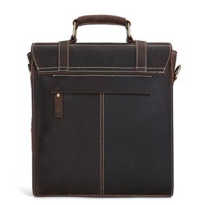 Vintage Style Leather Handmade Briefcase <b>Laptop</b> <b>Bag</b> Crossbody <b>Shoulder</b> <b>Bag</b> From India - Product Image 1