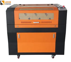 Shandong Cheap Ruida 1300*900mm BMP AI PLT Graphic format supported and CO2 Laser engraving cutting equipment