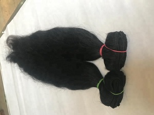 ที่สวยงามคู่ผ้าผมอินเดียดิบโดยตรงจากอินเดียเวอร์จินอินเดียวัดผม,การรวมกลุ่มผมอินเดียดิบ - Product Image 4