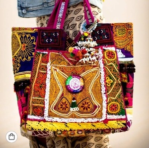 Banjara-Bolso de hombro estilo bohemio para fiesta - Product Image 2