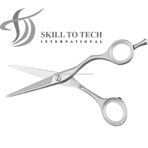 Tijeras de corte de pelo de peluquero profesional con revestimiento negro azabache de acero inoxidable Premium, último diseño de moda para Estilismo de precisión - Product Image 4