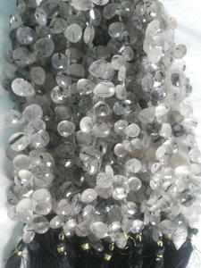 Perles de larme Chaîne Pierre précieuse naturelle Labradorite Bleu IGI Certifié - Product Image 2