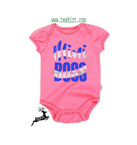 Organic cotton romper global buyers <b>Baby</b> Girl Rompers OEM Custom Printing Newborn <b>Baby</b> Romper Wholesale India - Product Image 6