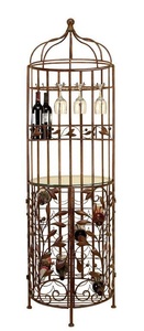 Porte-bouteilles de vin en fer simple, porte-bouteilles de vin en fer écologique, porte-bouteilles de vin en fer forgé fait à la main, veuillez envoyer une demande - Product Image 6