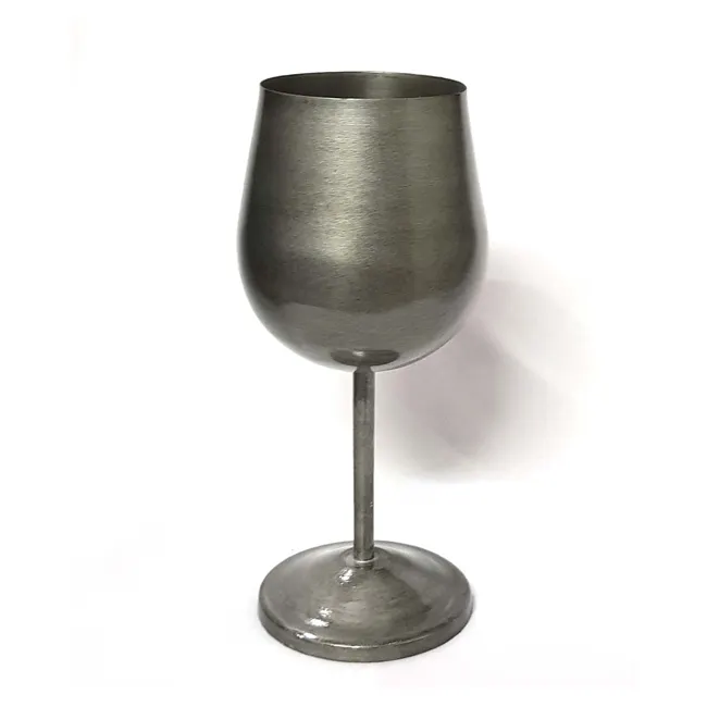 Old Design Antique Metal Drinkware Wine Goblet Wedding vintage goblet glass For Drinking Soda-lime Wine Glass Set