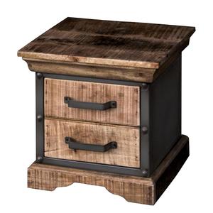 Lit en métal industriel Table d'appoint/table de chevet Mobilier de chambre à coucher pour usage domestique - Product Image 2