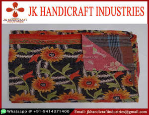 Edredón Kantha 100 por ciento algodón al por mayor - Product Image 1