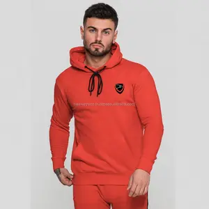 Лучшее качество, одежда для спортзала, Мужской пуловер, красный худи, производитель Hawk Eye co.(проверено PayPal)