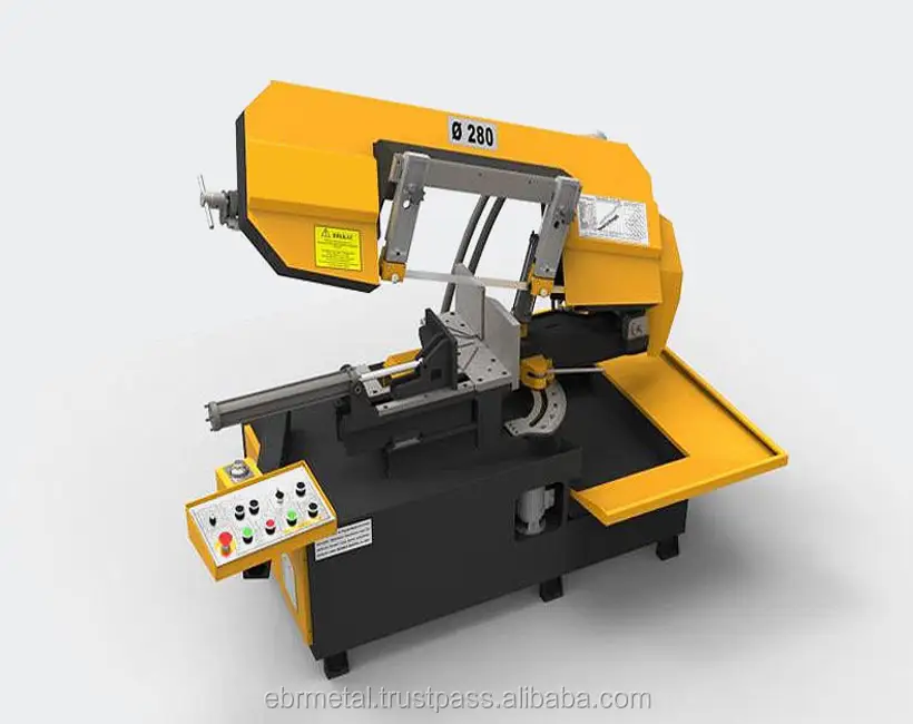 SEMI-AUTOMATIC MITER CUTTING - DOUBLE SIDE EBM 2DS 280 BANDSAW