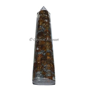 Crystalexport.com หินไทเกอร์อายหลากสีทรงหยดน้ำ ได้รับการรับรองจาก CMA หินอาเกตควอตซ์ธรรมชาติขัดเงาสำหรับทำเครื่องประดับ - Product Image 2